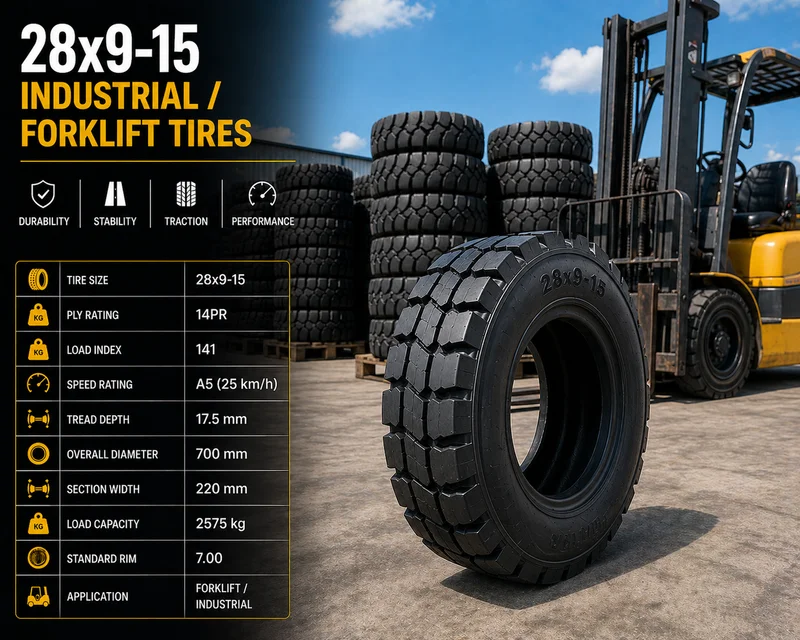 28x9-15 OTR Tire