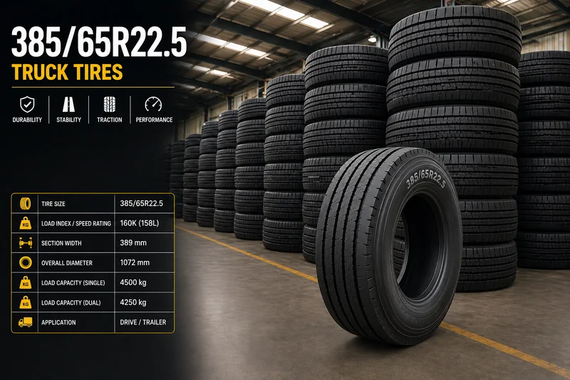 385/65R22.5 TBR Tire